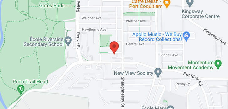 map of 2348 RINDALL AVENUE